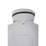 Typhoon Jacke Coastal, Segeljacke, ideal für Küstensegeln und Motorbootfahren, Grau, Größe L