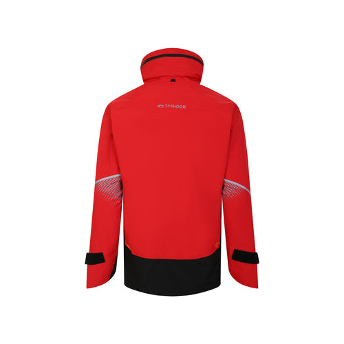 Typhoon Jacke Coastal Rot XL, Segeljacke, Ideal für Küstensegeln und Motorbootfahren