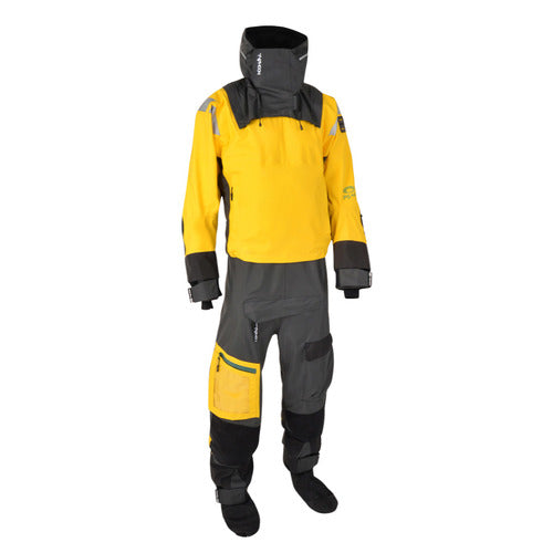 Typhoon Hinge Entry Suit Gelb/Grau, Neoprenanzug, Modell PS440, leicht und sicher