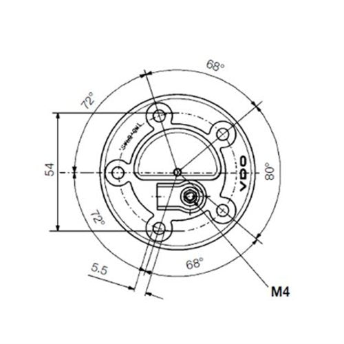 Veratron Flüssigkeitsstandsmesser Edelstahl 750 mm, Füllstandsanzeiger, Robustes Design