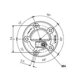 Veratron Flüssigkeitsstandsmesser Edelstahl 750 mm, Füllstandsanzeiger, Robustes Design