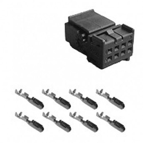 Veratron Stecker Set 8-polig Hochwertige Elektronikverbinder Wassergeschützt USP