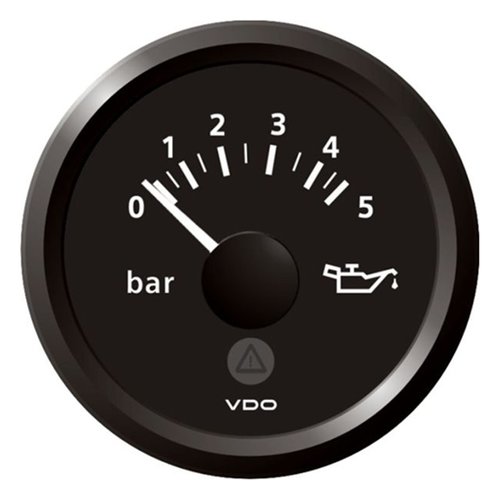 Veratron Druckmesser Bar, Druckanzeige, Modell XYZ123, in Schwarz
