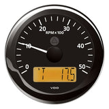 Veratron Tachometer LCD Schwarz, Tachometer-Instrument, RP Aftermarket-Modell XYZ123