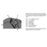 Veratron Trim Indikator Modell XYZ123 Schwarz, Boot-Spannungsanzeige, Einfache Nachrüstung