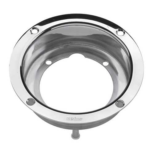 Vetus Adapterflansch 38mm Tiefe, Pumpenflansch Edelstahl Zubehör, Austausch MTP Pumpen USP: Wasserfeste Dichtung für Außensteuerstände