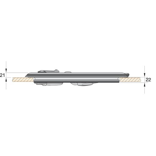 Vetus Altus-Decksluke Typ-4747, 470 x 470mm