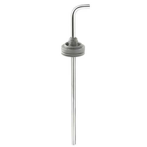 Vetus intake pipe drinking water tanks accessories, fresh water intake pipe, Ø 13 mm suitable for fixed tanks up to 410 mm height