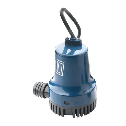 Vetus bilge pump 12V, submersible pump IP67, durable snap connections, stainless steel, CE-certified