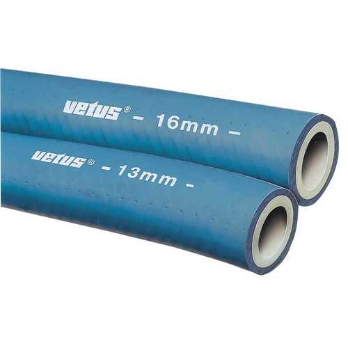 Vetus boiler hose 13mm, hot water hose made of EPDM rubber, suitable for drinking water -30 to 160ºC