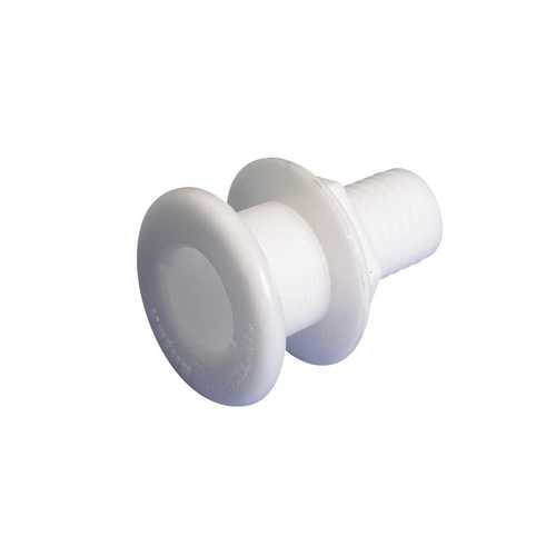 Borddurchlaß Nylon Marine Fittinge, Decksdurchführung, abgerundet