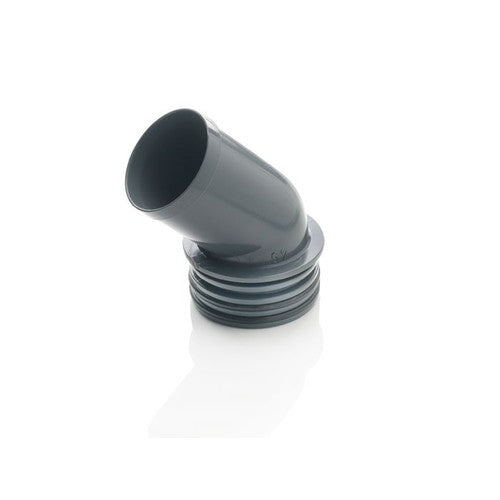 Vetus Drehbarer Krümmer 50mm, Flexibler Auspuffbogen, Neues Modell XYZ123, Schwarz, 1.5 kg