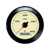 Vetus Drehzahlmesser creme 0-4000 1/min, Tachometer, Modell XYZ123