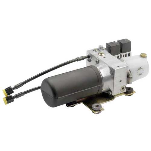 Vetus Elektropumpe 12V, Hydraulikpumpe Typ-700R, Schwarz, ausgezeichnete Wahl