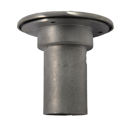 Vetus filler neck stainless steel 38mm, deck filler neck, highly polished waterproof cap