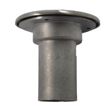 Vetus filler neck stainless steel 38mm, deck filler neck, highly polished waterproof cap