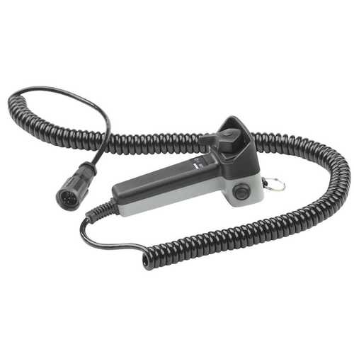 Vetus Fernbedienung 3 m Spiralkabel Mobile Handsteuerung, Follow-Up Steuerung, Kombinierbar mit FUHANDLE