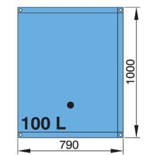 Vetus flexibler Wassertank 100 Liter