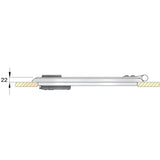 Vetus Fluchtluke Planus PLA45L, CE A2