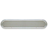 Vetus Lamellengitter Belüfter Aluminiumrahmen, Entlüftungsgitter, poliertes anodisiertes Design