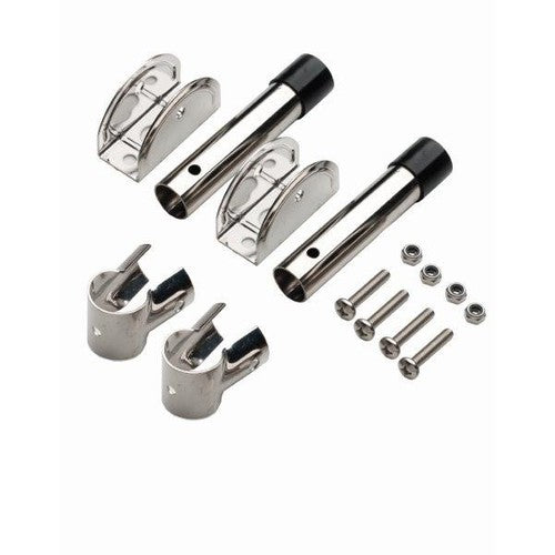 Vetus folding ladder stainless steel 4 steps, boat ladder, deck equipment with plastic handles