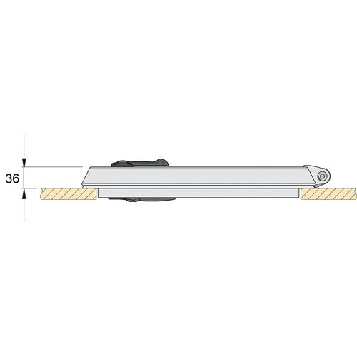Vetus Magnus-Decksluke Typ-4747, 470 x 470mm