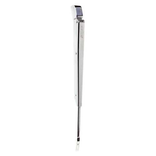 Vetus windscreen wiper arm made of stainless steel AISI 316, mirror polished 395-481mm