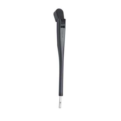 Vetus windscreen wiper arm stainless steel, black, adjustable 280-366mm, wiper arm, rust-proof and durable