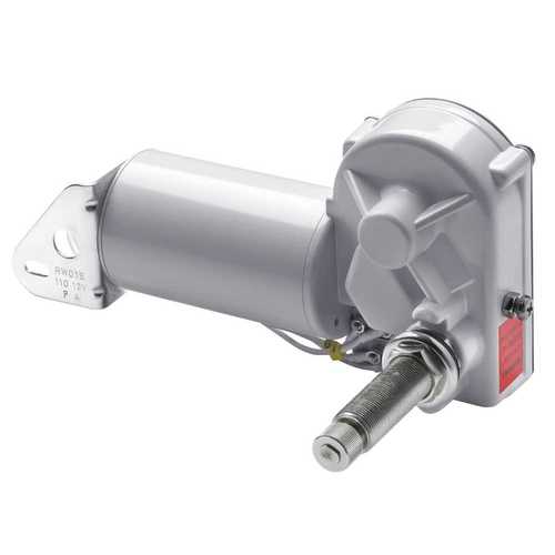Vetus Scheibenwischermotor 24V, lange Welle, Marine Elektromotor, verstellbarer Wischwinkel