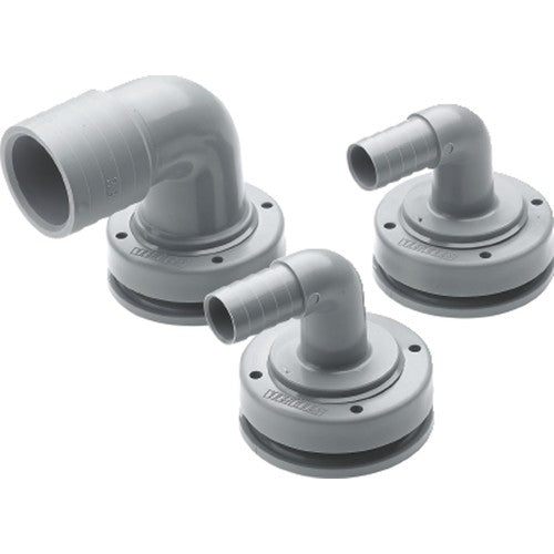 Vetus Angeschrägter Schlauchanschluss 35mm für starre Tanks, Angewinkelte Schlauchanschlüsse, für VETUS Tanks