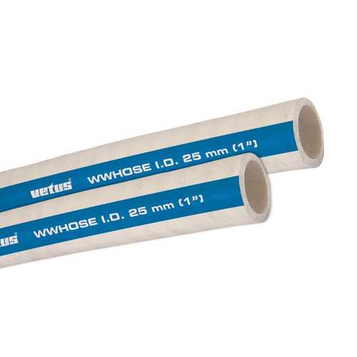Vetus Schmutzwasserschlauch 16mm PVC-Stahlspirale, Abwasserschlauch, langlebig