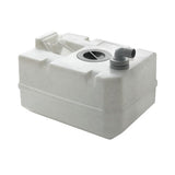 Vetus Schmutzwassertank 80l, geruchsundurchlässiger Kunststoff, inklusive Anschlüsse, ISO 8099 Standard