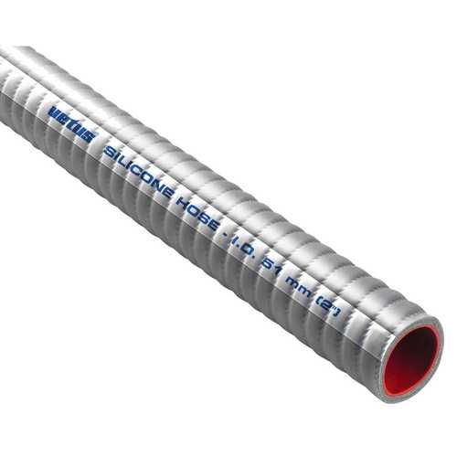 Vetus Silikonschlauch 76mm, Hitzebeständiger Auspuff- und Kühlwasserschlauch, Langlebig bis 250ºC