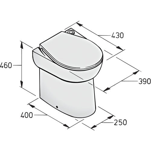 Vetus Standard Toilette 230V 50Hz
