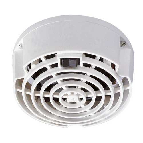 Vetus Ventilator Electric fan, 24V, silent operation, fan for heat extraction, durable motor without carbon brushes