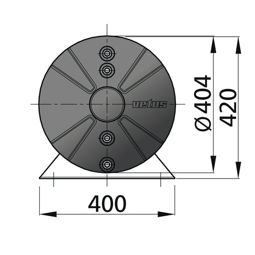 Vetus Boiler doppelwandig 20 Ltr, Warmwasserbereiter, effizientes Heizsystem