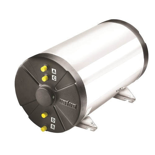 Vetus Warmwasserboiler doppelwandig, Warmwasserbereiter, schnelleres Erhitzen, 45 Ltr.