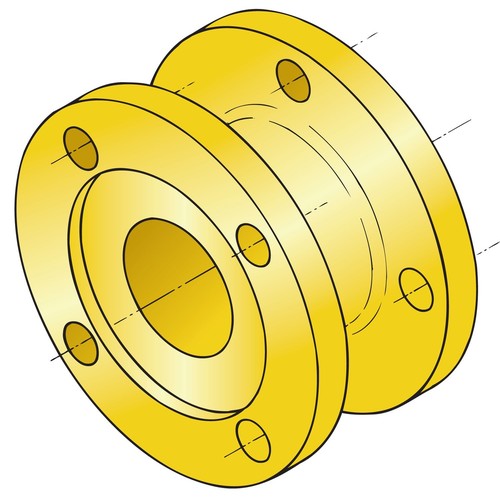 Adapterflansch Zwischenflansch 2A für Getriebe, Kupplungsadapter, Kompatibilität mit Volvo, Yanmar, Kanzaki