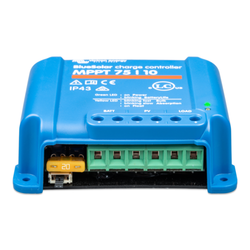 Victron Solar Charger MPPT 75/10, Solar Controller, Ultra Fast Maximum Power Point Tracking USP: Battery Life Extension