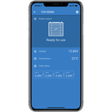 Victron Batterie LiFePO4 12,8V/100Ah Smart, Lithiumbatterie, integrierter Zellausgleich & Bluetooth-App