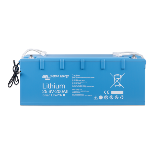 Victron LiFePO4 Batterie 25,6V/200Ah Smart, Lithiumbatterie, Bluetooth-Überwachung und Zellausgleich