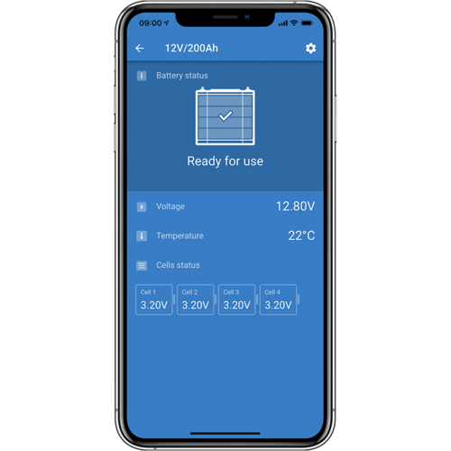 Victron LiFePO4 Batterie 25,6V/200Ah Smart, Lithiumbatterie, Bluetooth-Überwachung und Zellausgleich
