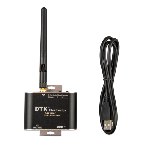 Victron Zigbee to RS485 Converter, Communication Adapter, Model XYZ123, Black, 1.5 kg
