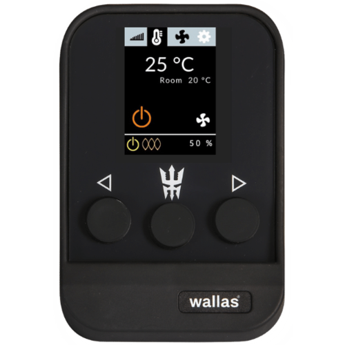 Wallas Diesel-Heizung 1400-4500W, Warmluftheizung, Greenboost-Brenner, Bluetooth-Steuerung