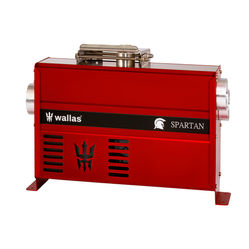Wallas Diesel-Heizung 1000-4500W Warmluftheizung, Greenboost-Brenner niedriger Spannungsbedarf, Intelligente Temperaturregelung Bluetooth-Steuerung
