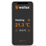 Wallas Kombiheizung Diesel 950-2500W, Marine-Heizung, Greenboost-Brenner, Bluetooth-Steuerung