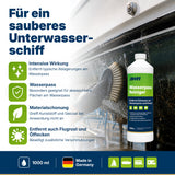 awn Wasserpass Reiniger, gegen Algen, Kalk, Bewuchs und Flugrost, für Wasserpass und Unterwasserschiff, 1 Liter