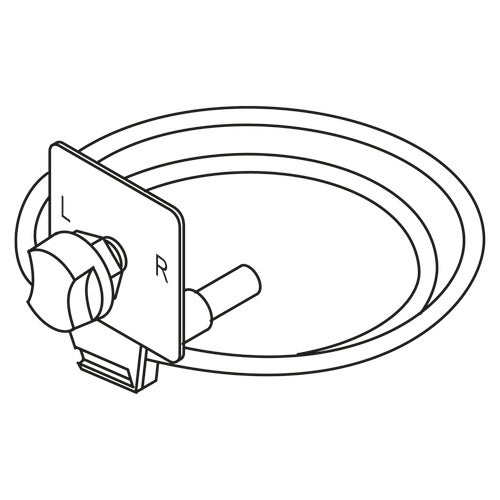Webasto Bowdenzug 2M Schwarz, Kabelzug Verteiler, Sicher und langlebig