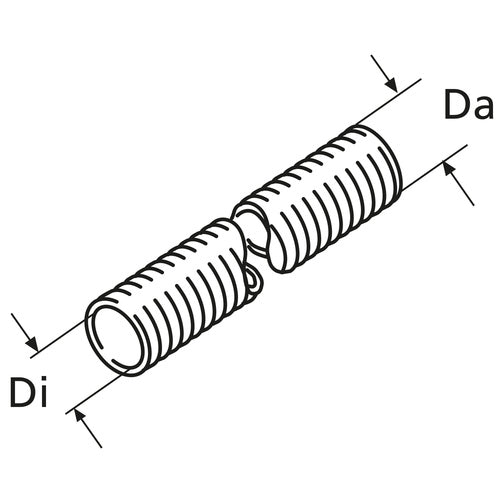 Webasto Wärmeschutzrohr Glasfaser D28, Heizungsisolierung, Modell XYZ123 324 mm Länge