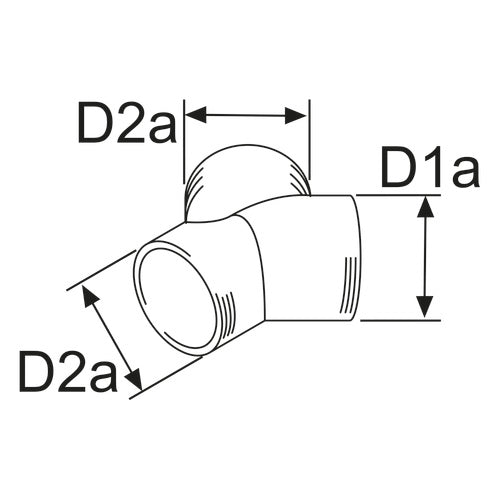 Webasto Verteiler Y-Stück 90/80/80 lebensmittelechter Kunststoff, Verbindungselement, langlebiges neues Modell schwarz